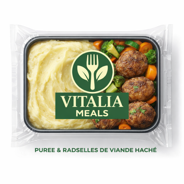 puree de pomme de terre et viande hache
