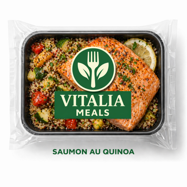 saumon rôtis et quinoa
