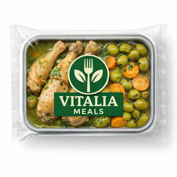 Tadjine olive vert