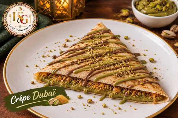 Crêpe CHOCOLAT Dubaï signée LSG