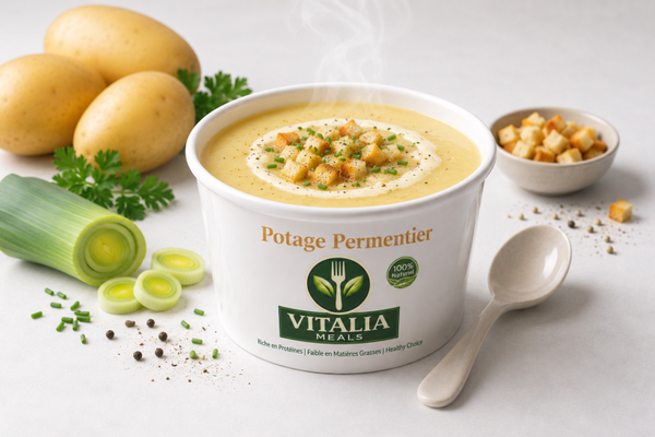 Potage Parmentier poiroux