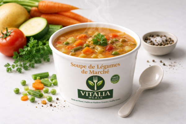 Soupe de légumes du marché Frêche