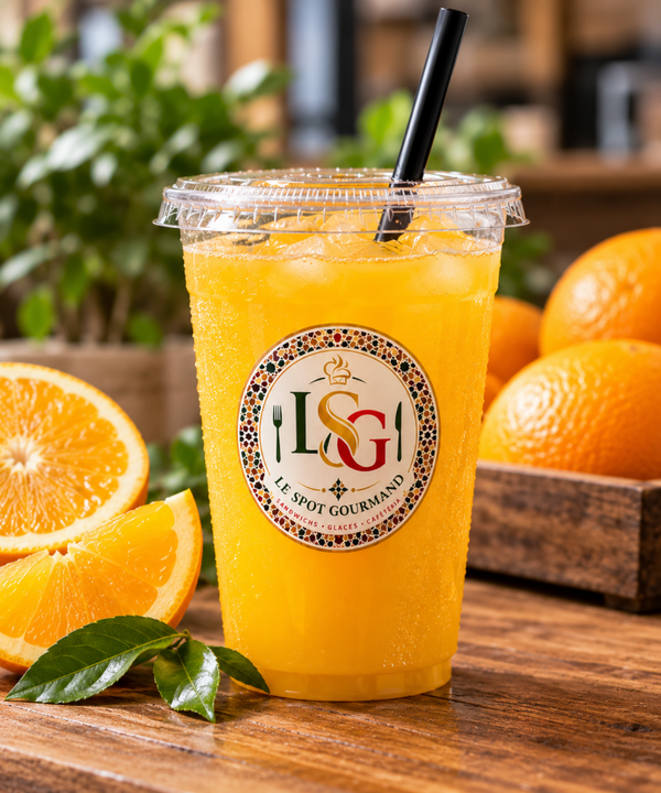 Jus d’orange glacé Le Spot Gourmand