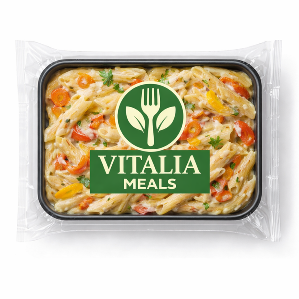 Pasta Crémeuses aux Légumes