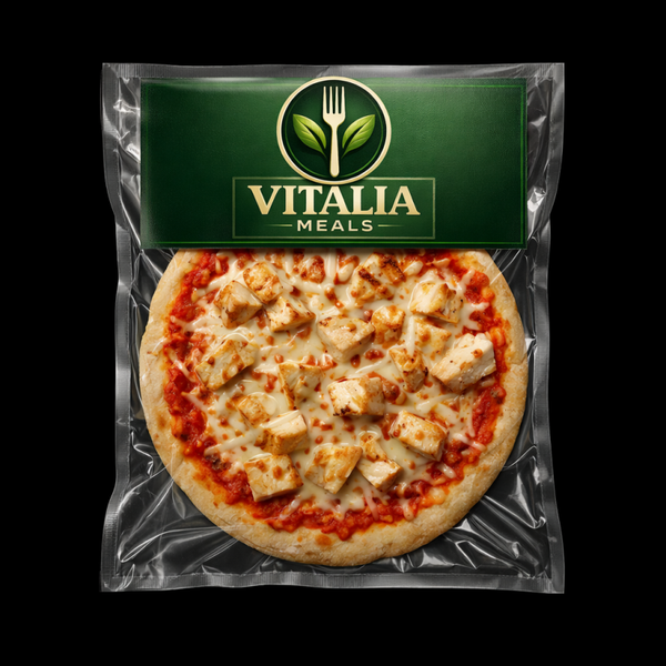 🍕 Pizza Poulet Grillé – Sauce Rouge