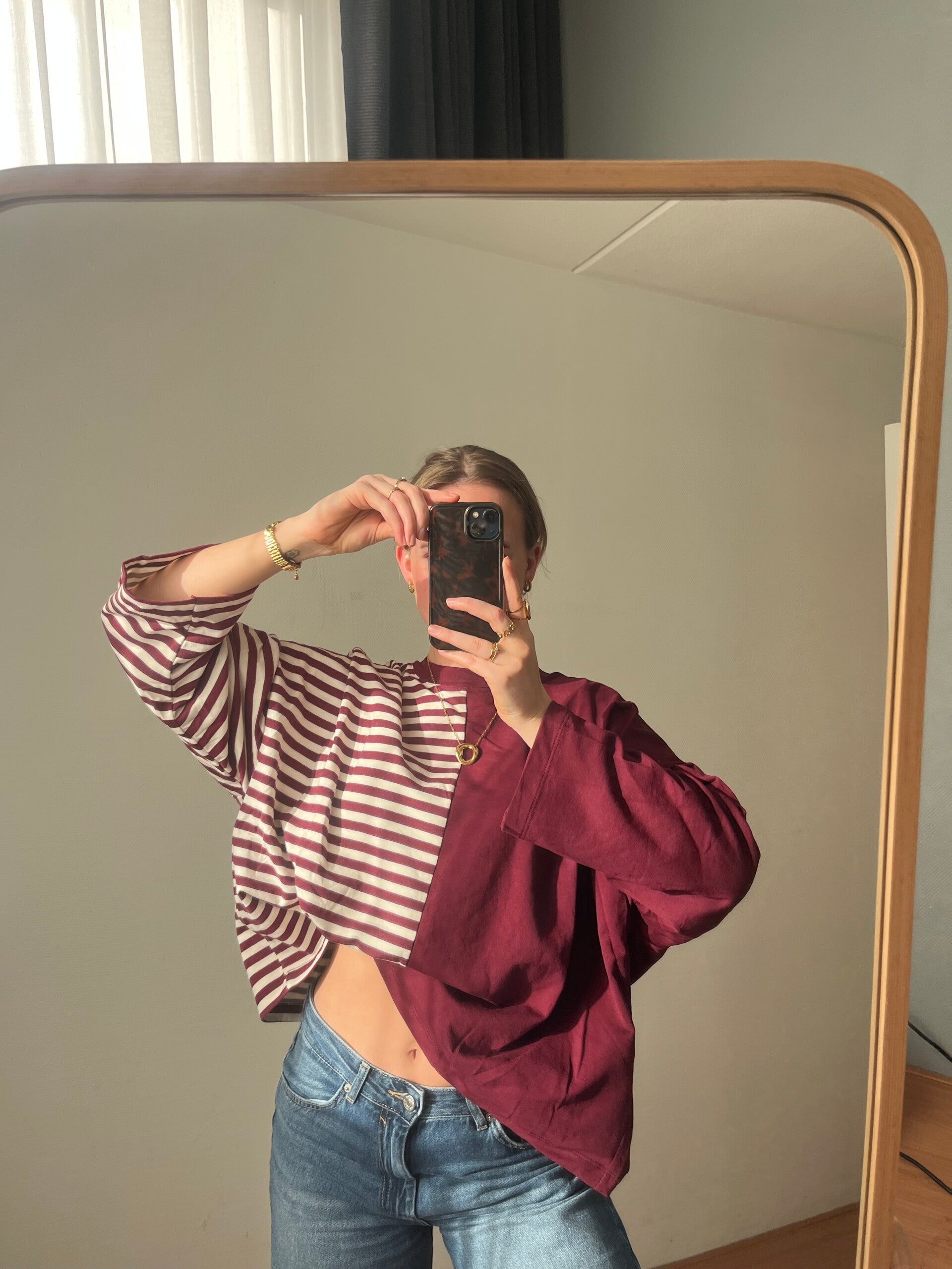 Dual striped longsleeve