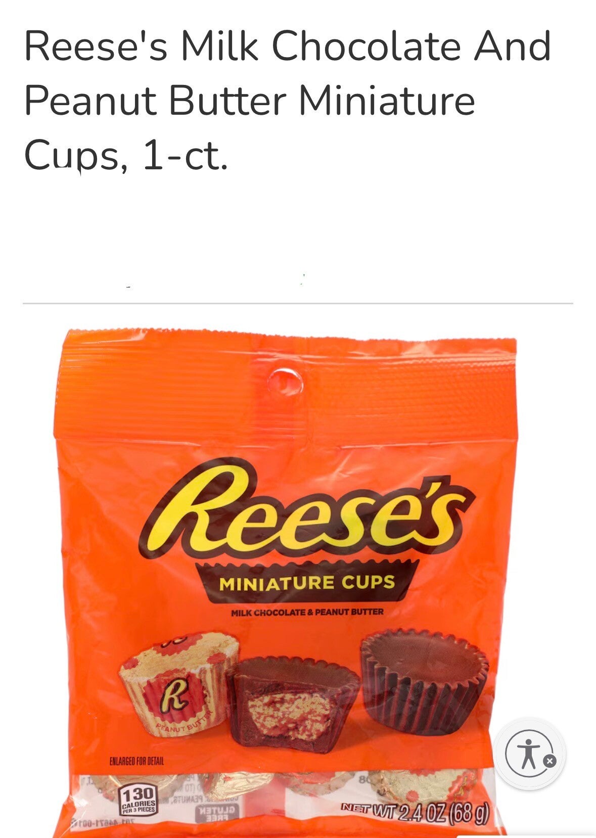 Reese’s Mini Cups