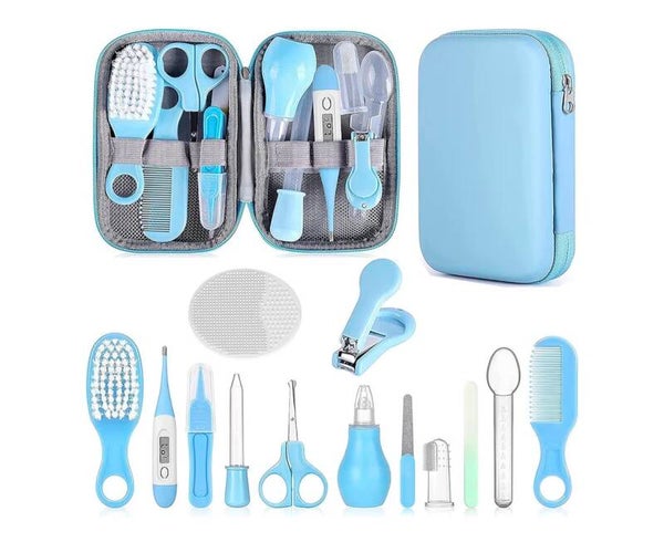 Baby grooming kit - blue
