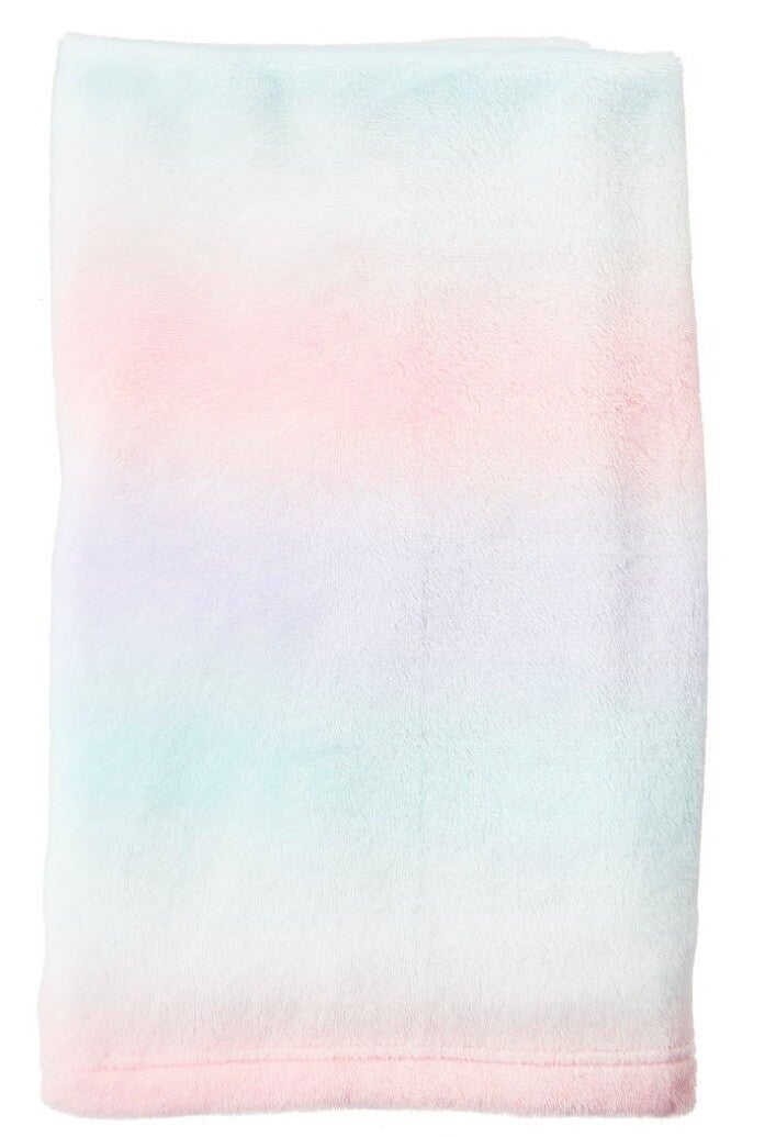Plush baby blanket