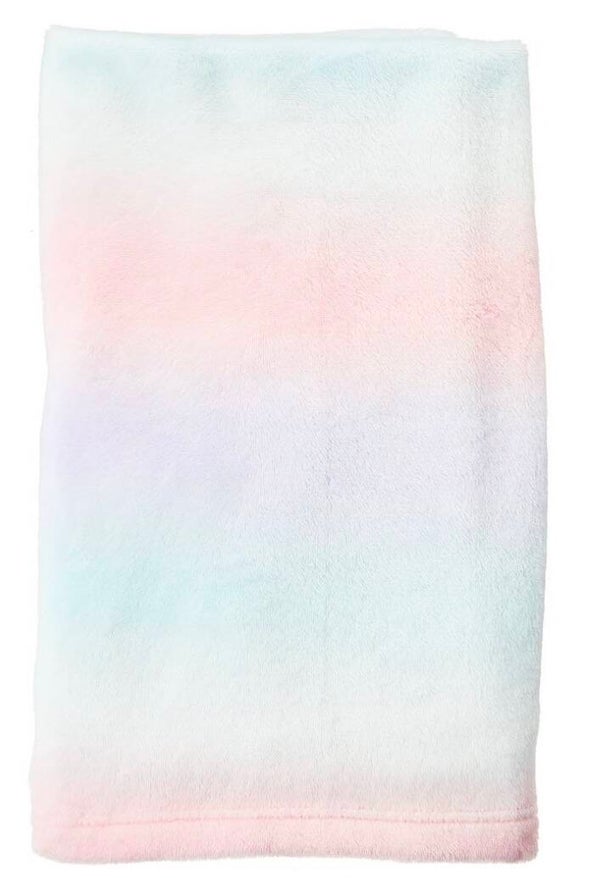 Plush baby blanket