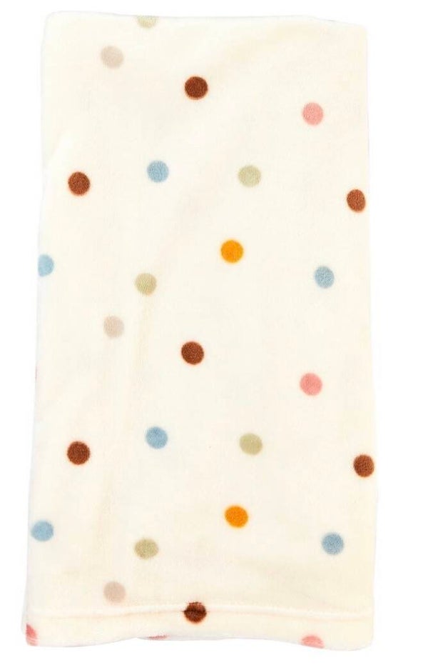 Plush baby blanket