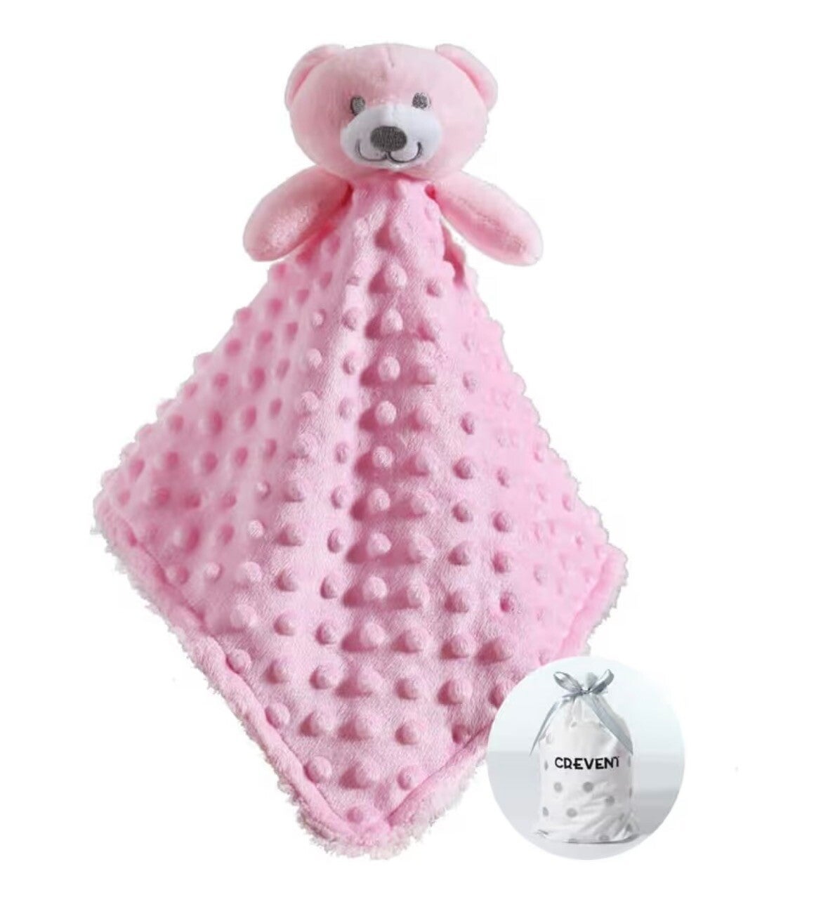 Pink baby blanket