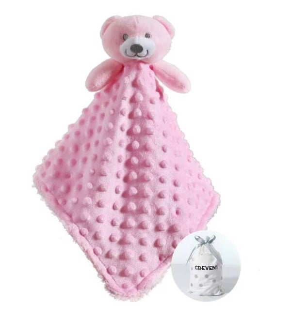 Pink baby blanket