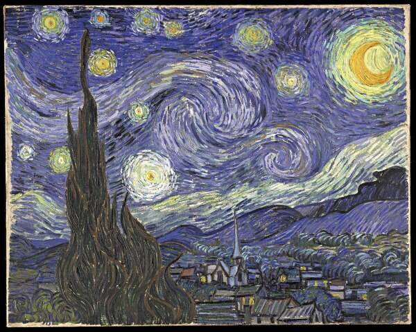3 bekendste schilderijen | Vincent v Gogh