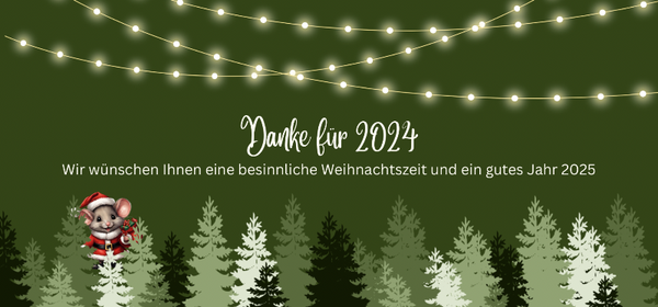 Unsere Weihnachtskarte 2024 für Sie zum Sonderpreis