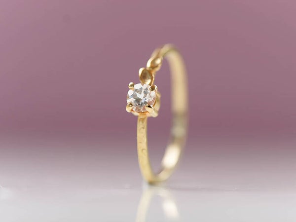 Ring met rozekwarts