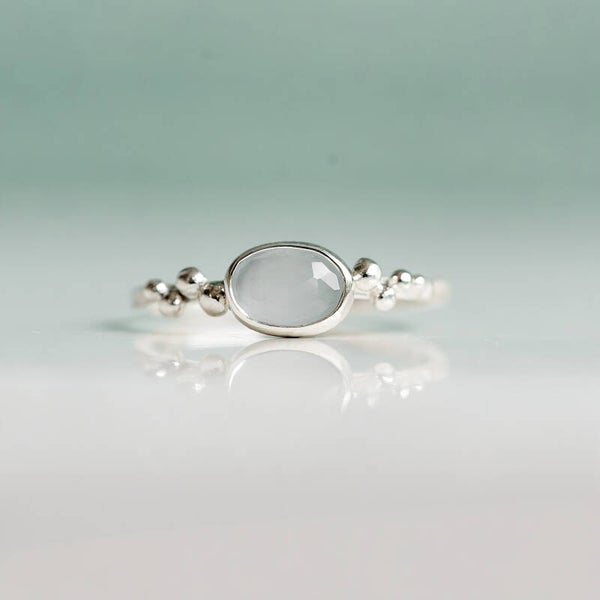 Ring aquamarijn