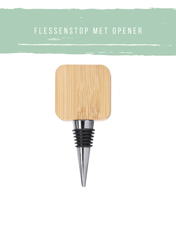 flessenstop met opener