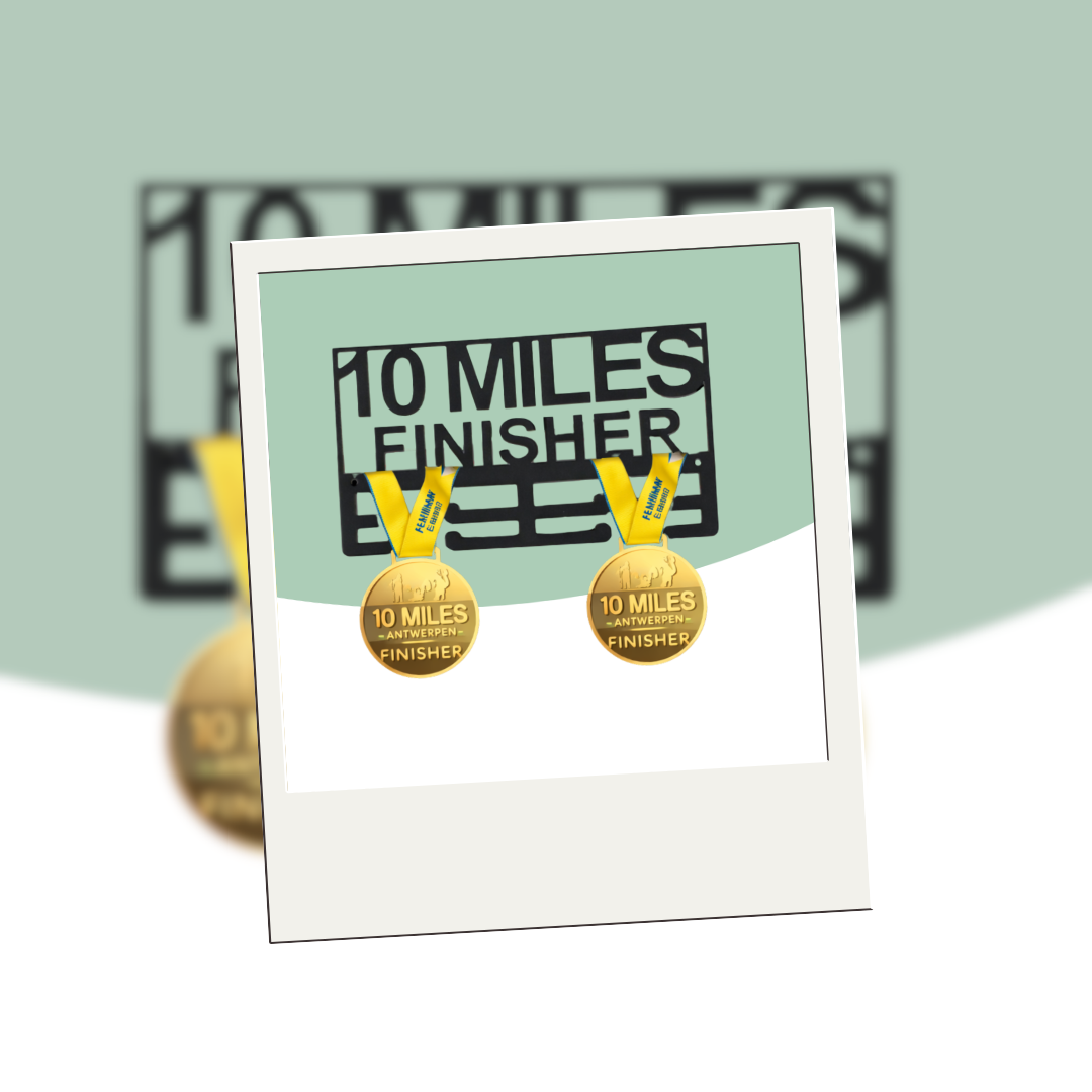 Medaillehouder 10 MILES