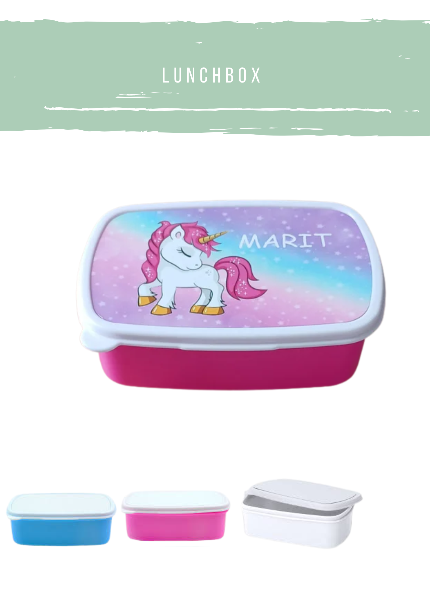 Lunchbox eigen ontwerp