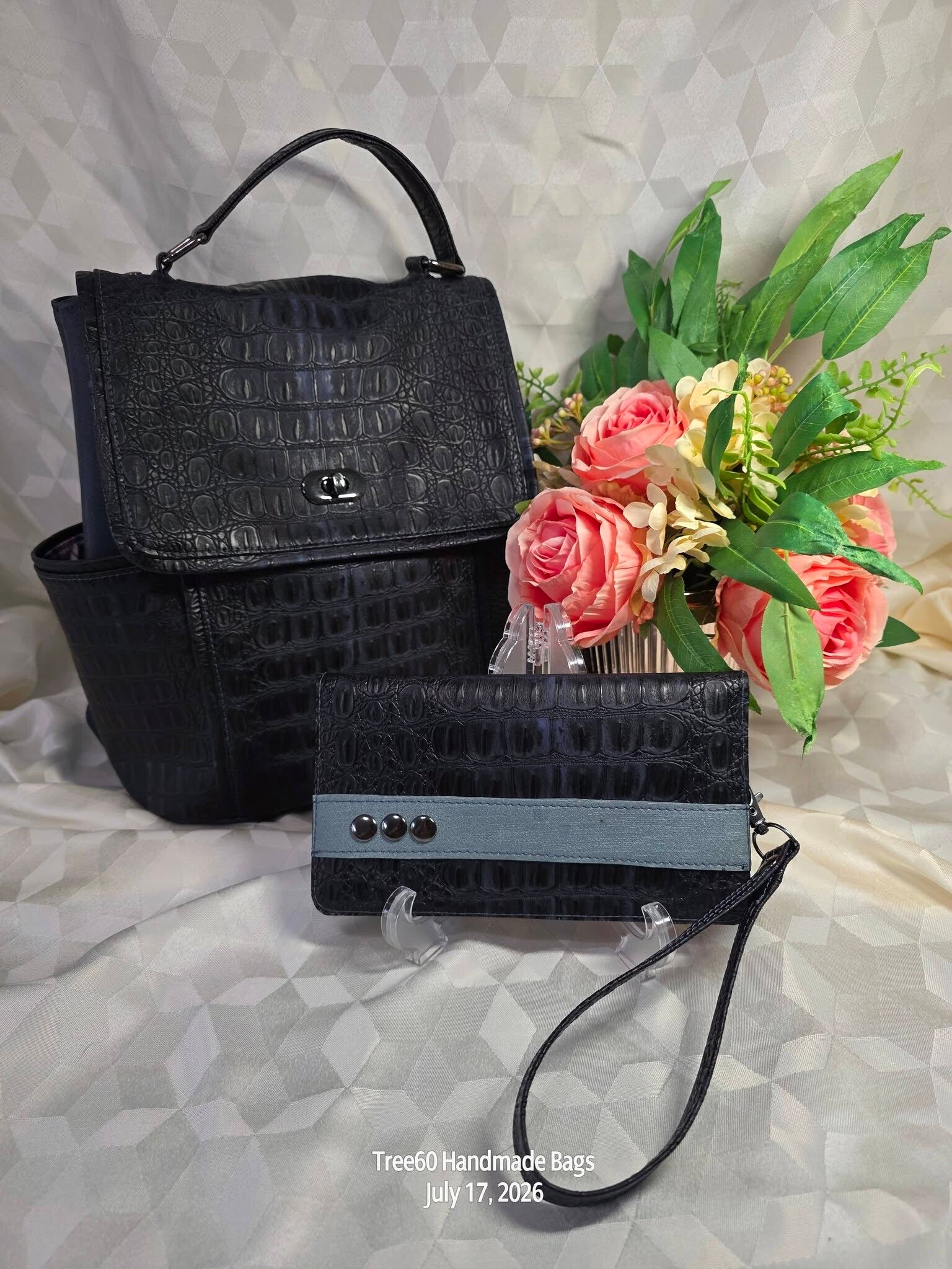 Andie Backpack + Lucy Wallet