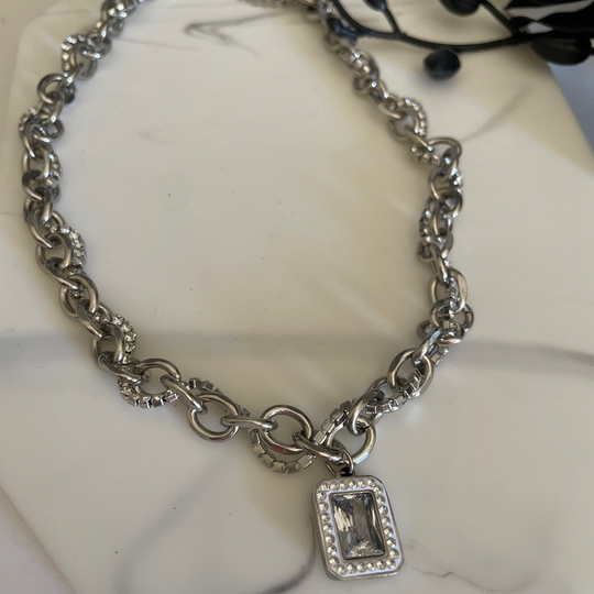 Tonic Necklace l Silver