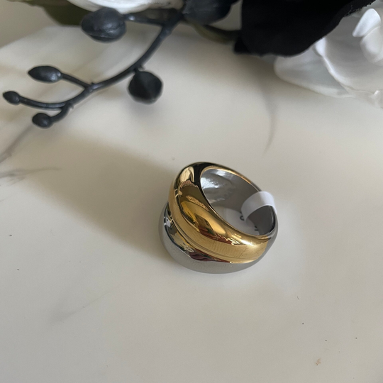 Sweet Ring Duo l Golden & Silver