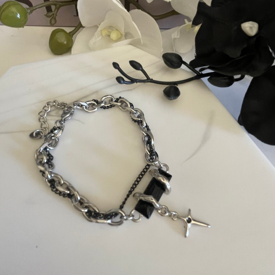Dark Bracelet l Silver