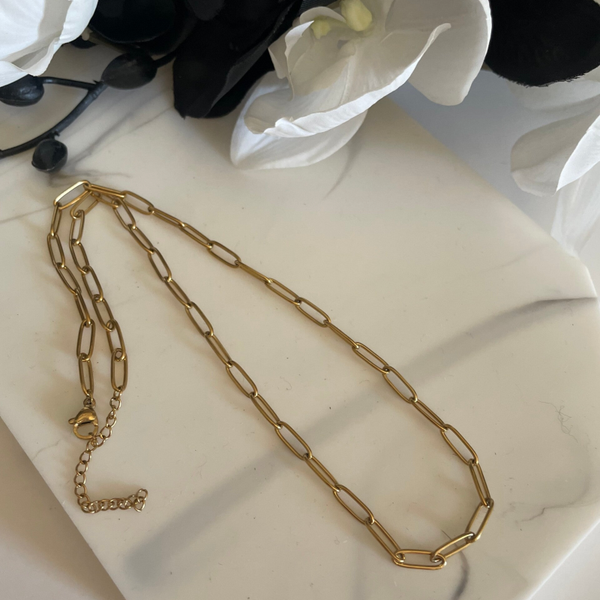 Marisol Peperclip Chain l Golden