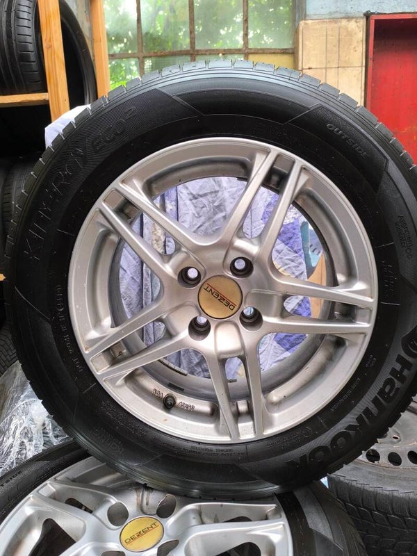 Hankook Kinergy Eco2 195/65R15 92H  inkl Alufelgen Komplettradsatz
