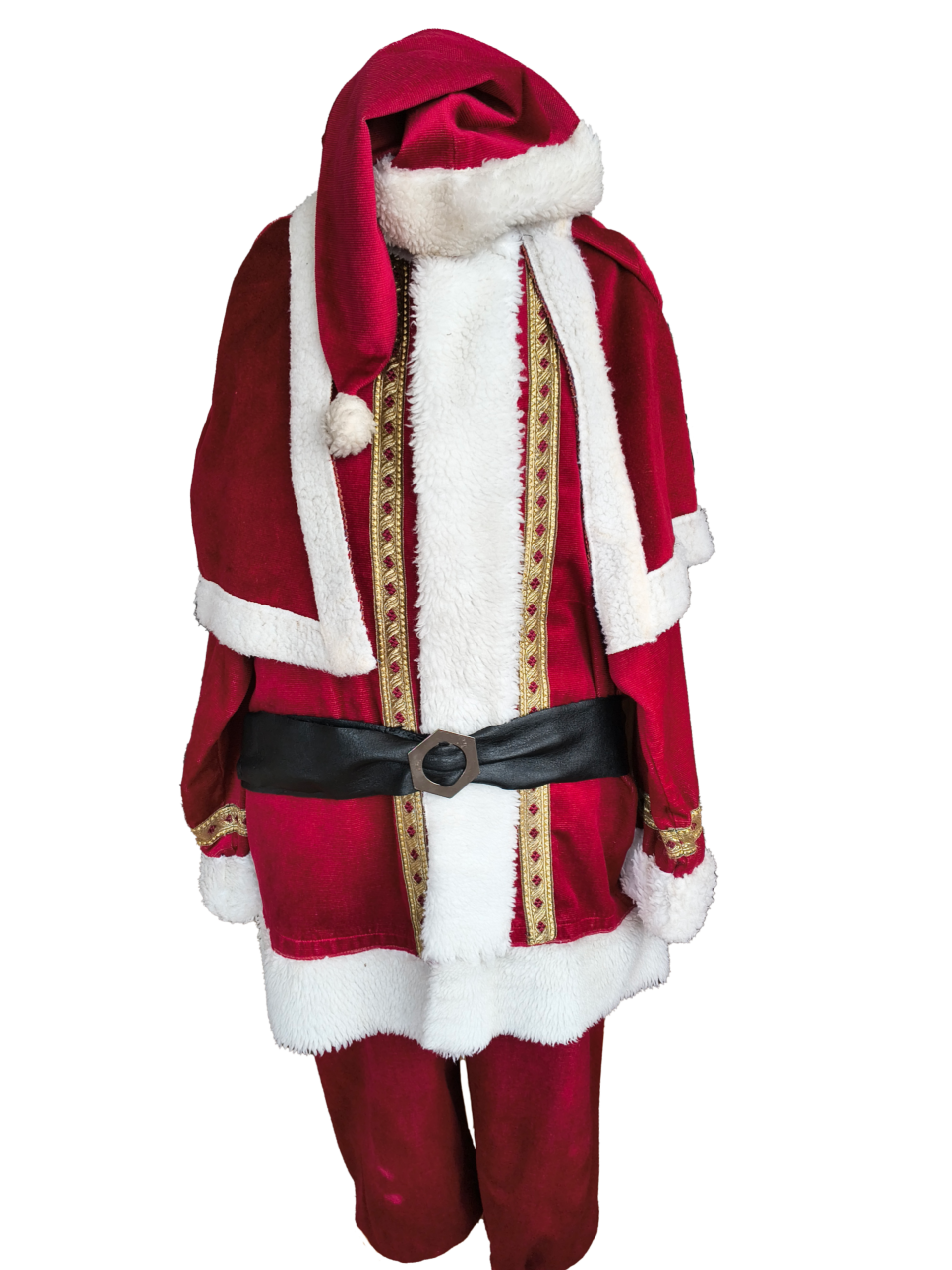 Mooi kerstmankostuum compleet met accossoires