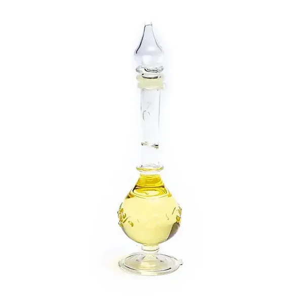 Sandelhout & Vetiver in Handgeblazen Glazen Flesje – Song of India