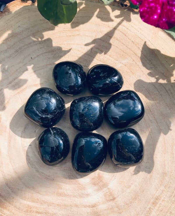 Toermalijn zwart  trommelstenen