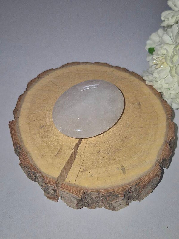 Galet cristal de roche 45mm