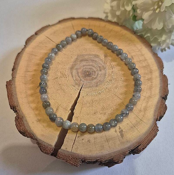 Bracelet labradorite 4mm