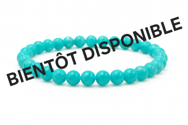 Bracelet amazonite  8mm