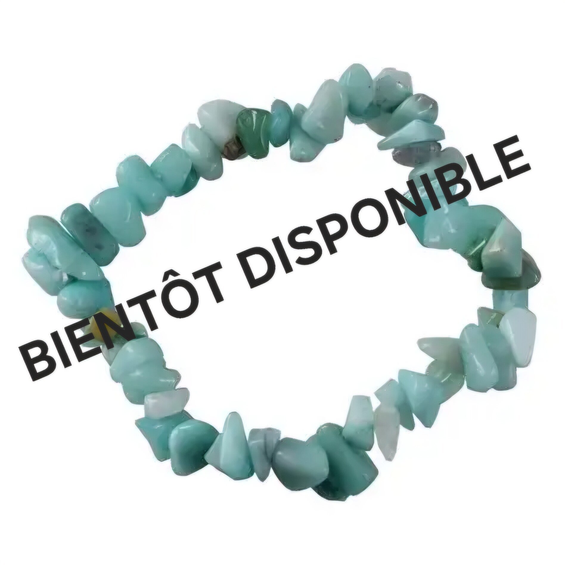 Bracelet baroque amazonite