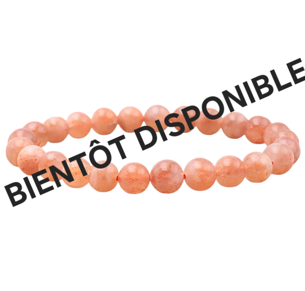 Bracelet pierre de soleil 8mm
