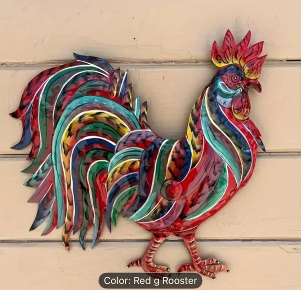 Home Decor 2D Decorative Rooster