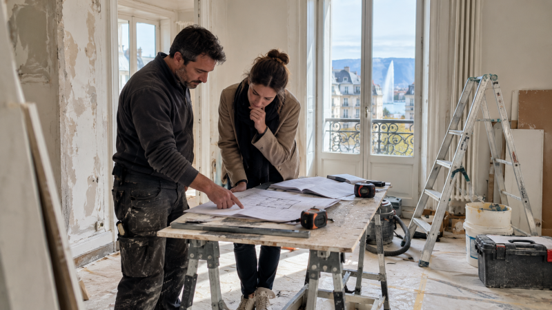 Comment choisir une entreprise de rénovation à Genève ? Vérifications, devis, assurances, références et critères pratiques avant de confier vos travaux.