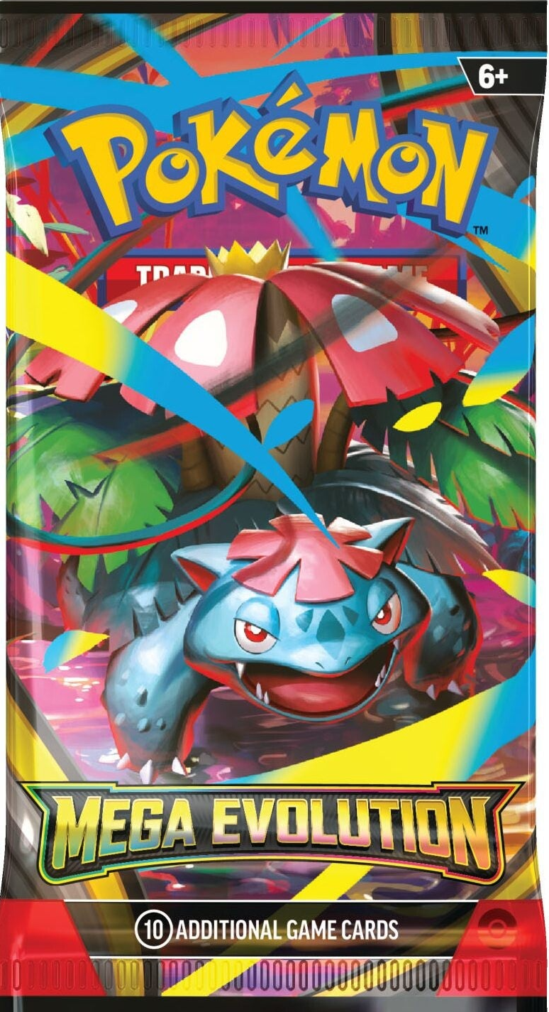 Mega Evolutions boosterpack