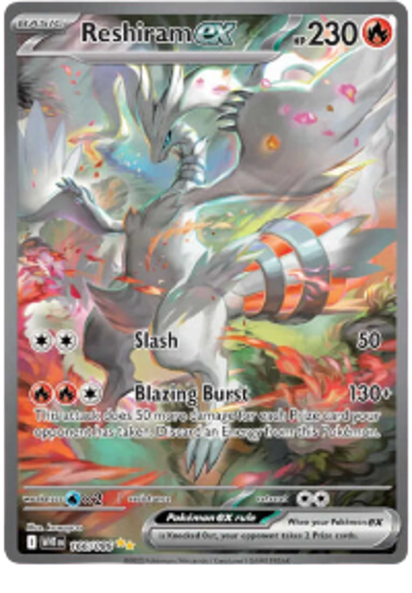 Reshiram EX WHTen 166/086