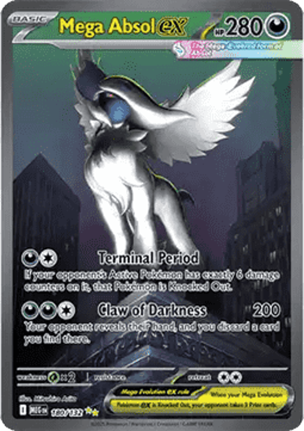 Mega Absol ex MEG en 180/132