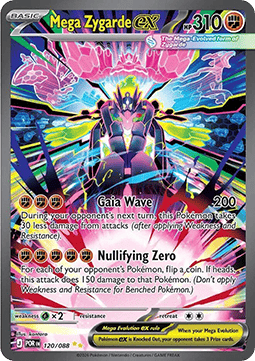Mega Zygarde EX POR en 120/088