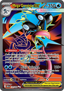Mega Greninja ex CRIen 100/086