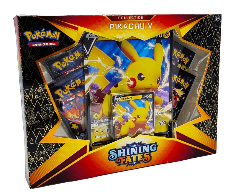 shining fates Pikachu V box