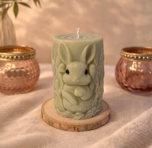 Easter Bunny Candle