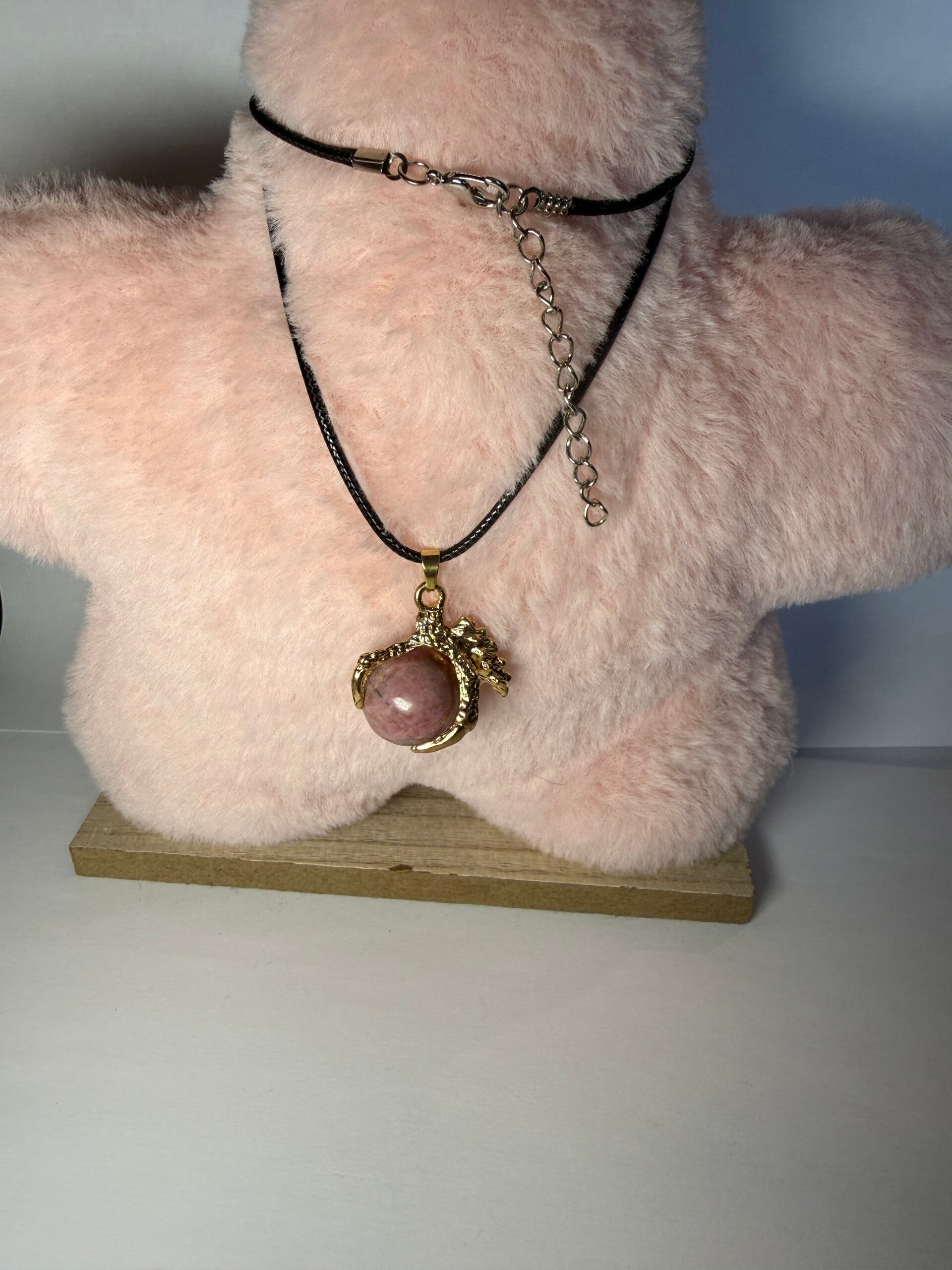 Collier pierre naturel