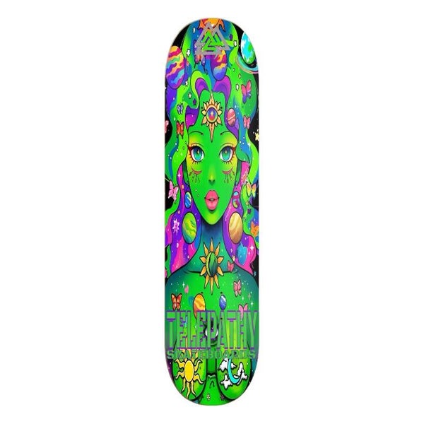 Telepathy Skateboards "Princess Mars" Skate Deck
