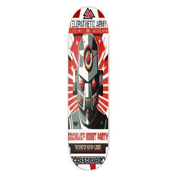 Telepathy Skateboards "Telepathetic Army" Skate Deck